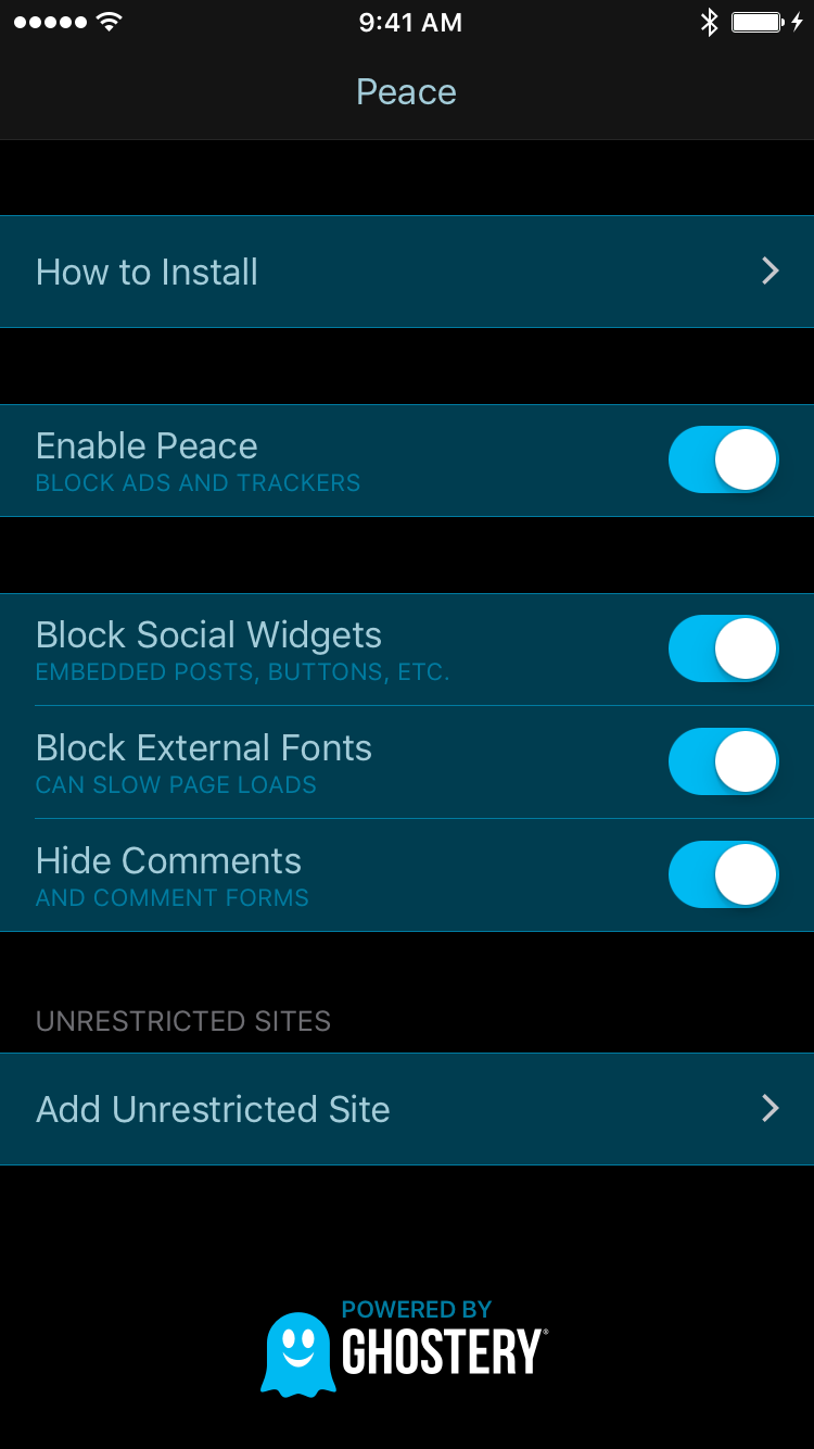 Peace Screenshot