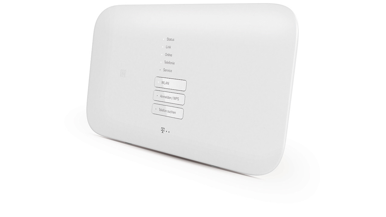 Speedport Smart, schräg seitlich