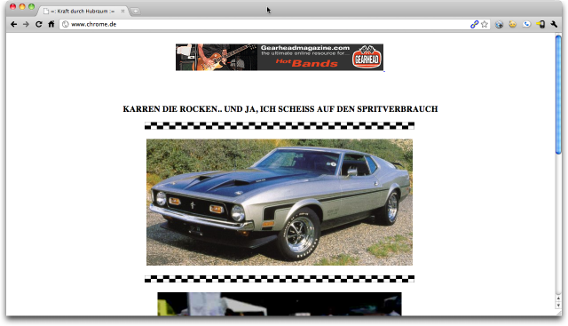 Google Chrome Screenshot