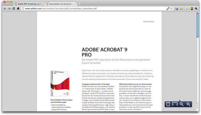 Google Chrome interner PDF-Viewer