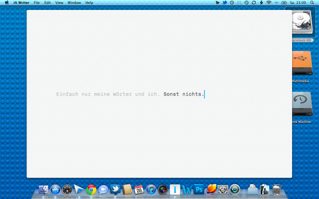 iA Writer for Mac Screenshot