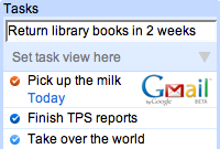 RTM in Gmail RTM in Gmail