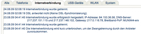 DSL-Exitus Screenshot