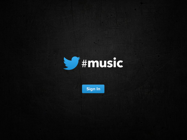 music.twitter.com Screenshot