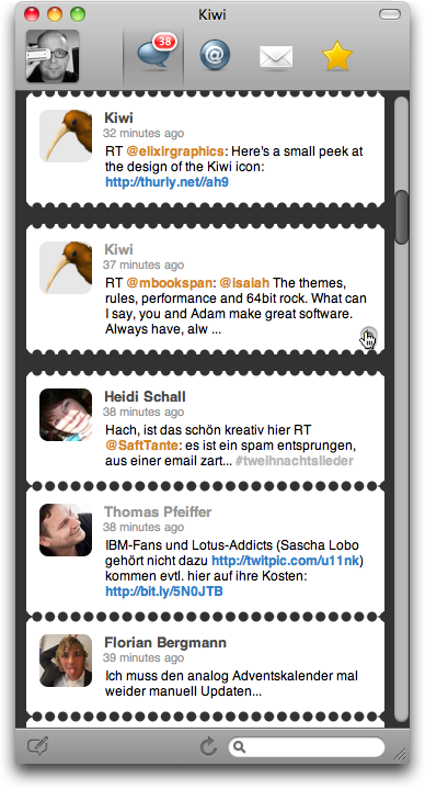 Kiwi Timeline