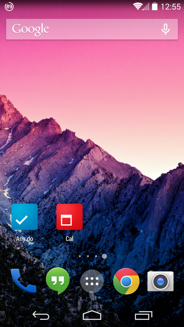 Any.do und Cab Icons Nexus 5