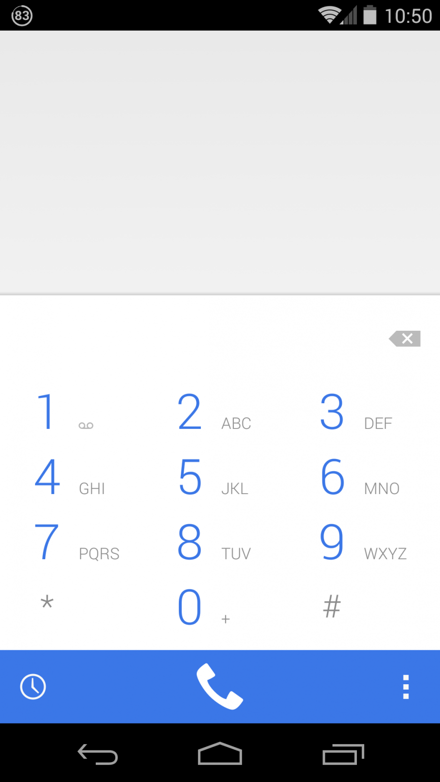 Android 4.4.3 Telefonie Screenshot Nexus 5