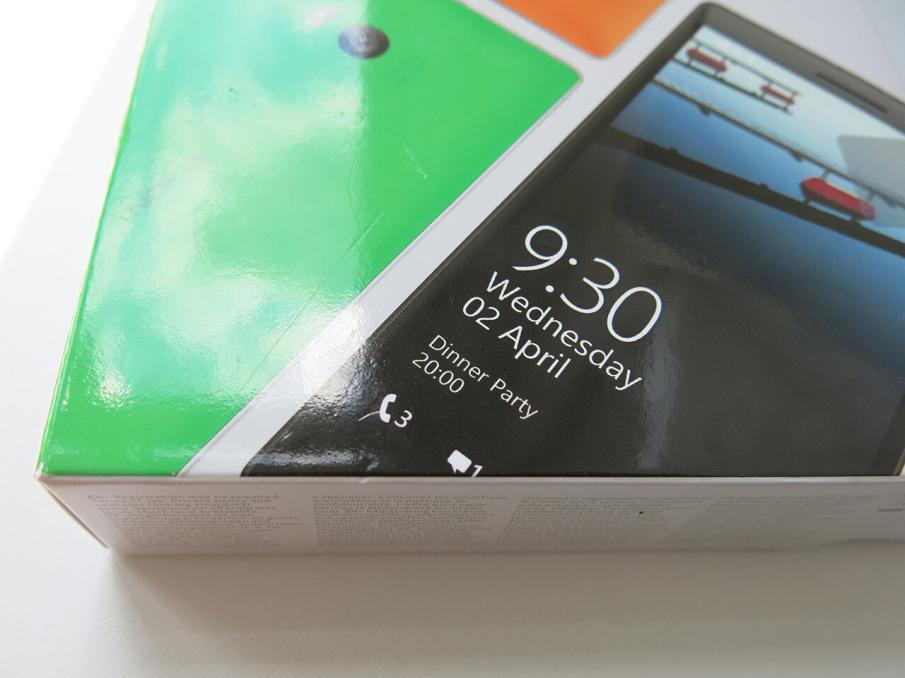 Lumia 930 Schachtel Detail