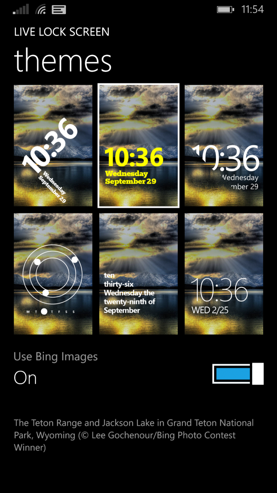 Live Lock Screen Beta Themes