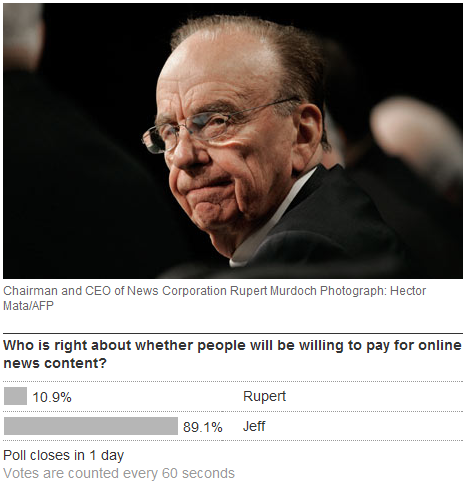 Paid-Content Umfrage beim "Guardian"