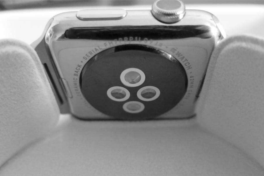 Apple Watch Rückseite, in Schachtel